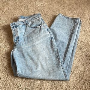 Abercrombie & Fitch Dad Jean - Criss Cross Waist